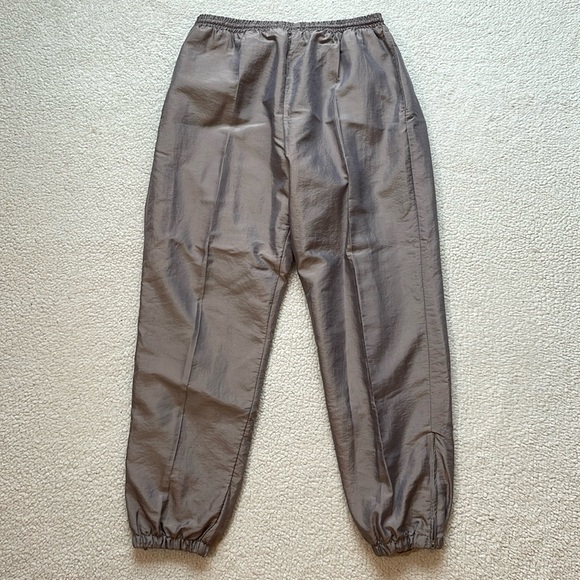 Vintage Other - Vintage 90s New York Classics Iridescent Beige Zip Cuff Parachute Pants